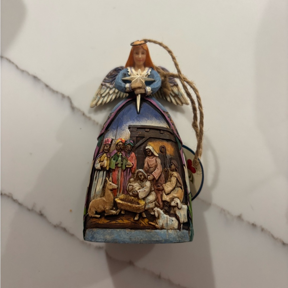 Jim Shore Angel Ornament